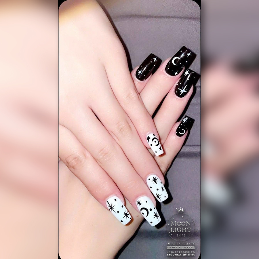 24/7 Moonlight Nails & Lashes Salon in Paradise, Las Vegas, NV 89169